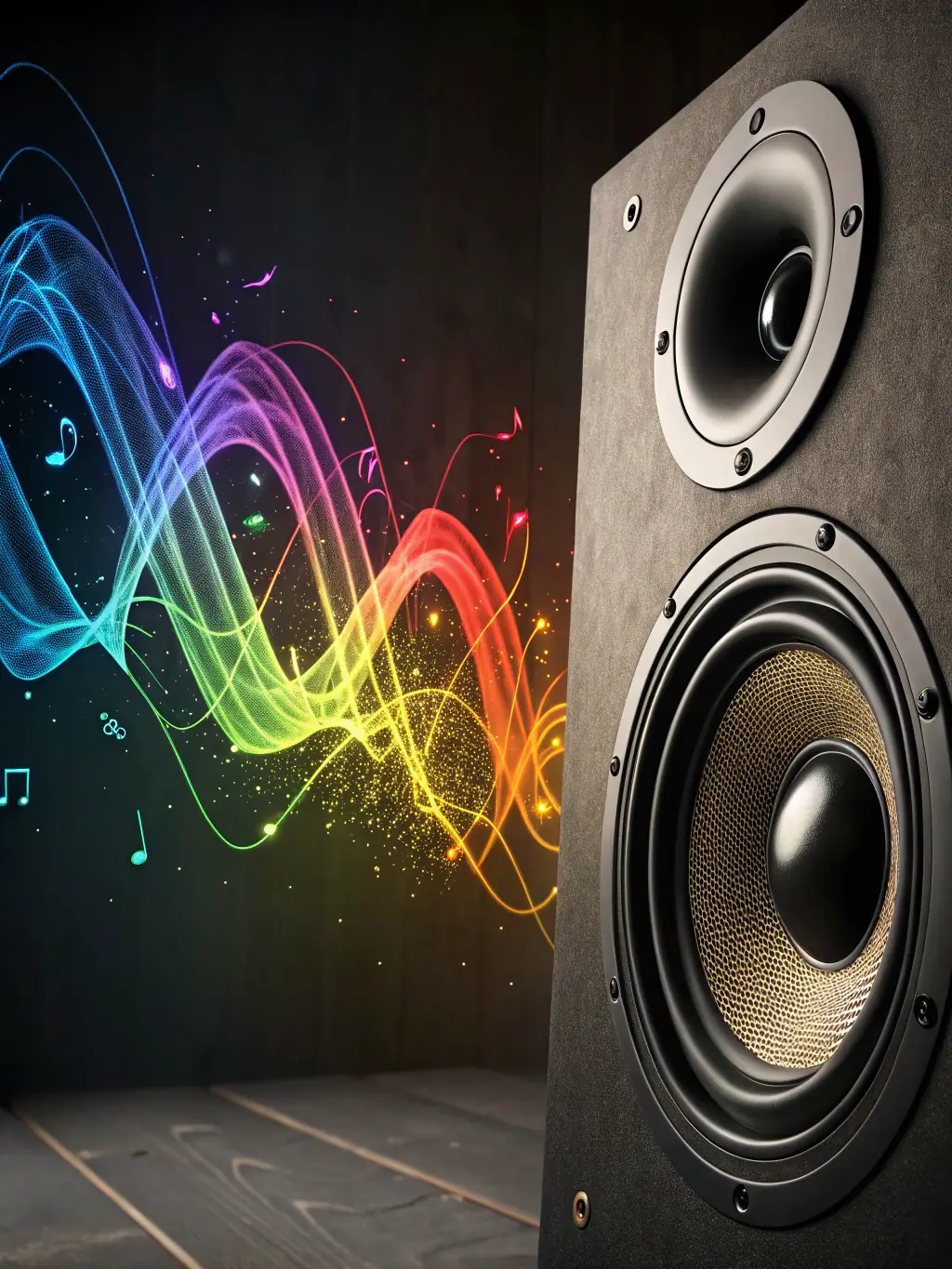 A graphic illustrating sound waves being blocked, symbolizing the noise reduction achieved through cloud mining.