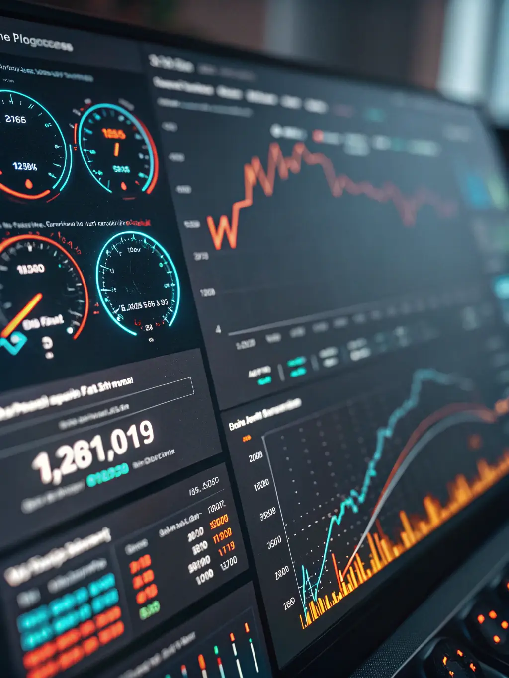 A dashboard interface displaying real-time mining statistics, including hash rate, earnings, and performance metrics.